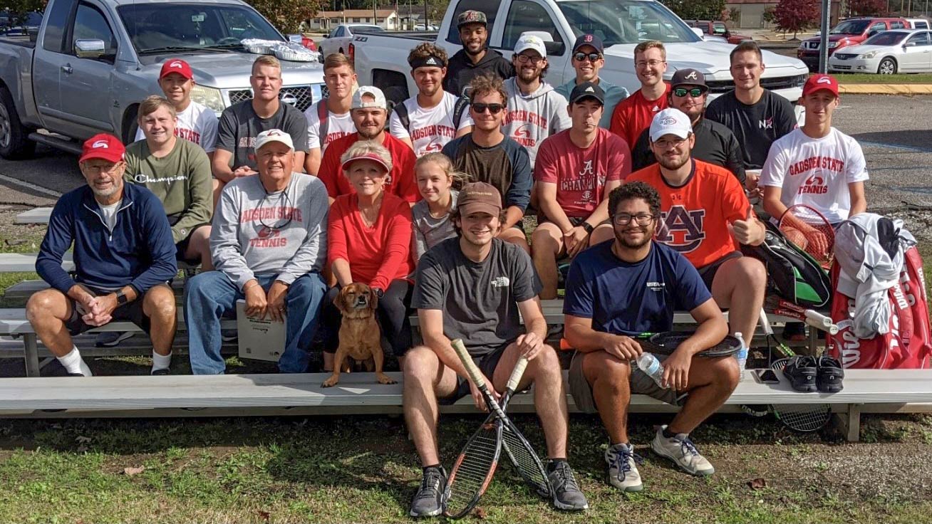 File photo from the 2021 Gadsden State Alumni tennis tournament
