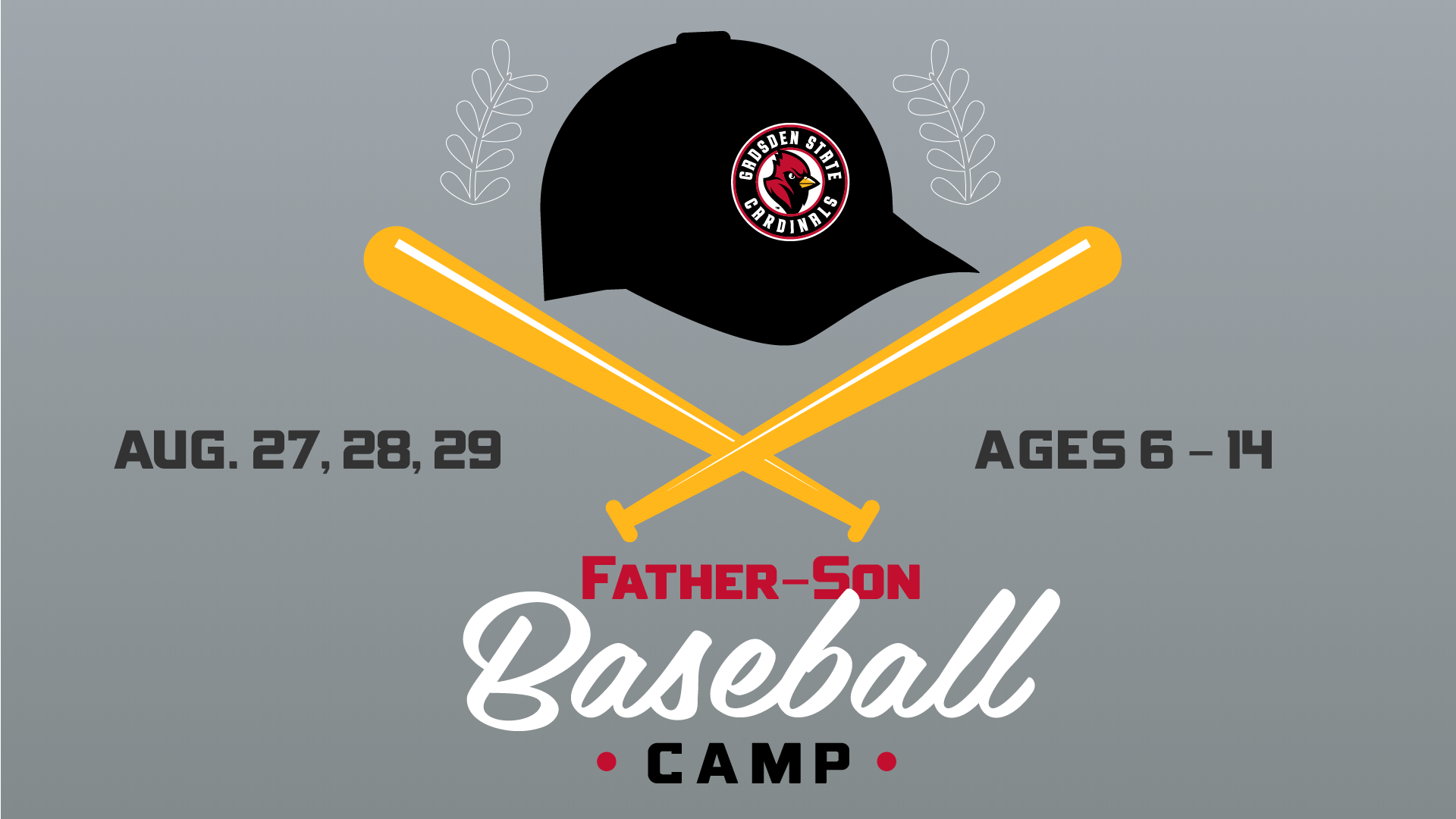 Gadsden State Athletics to host free Father-Son Baseball Camp