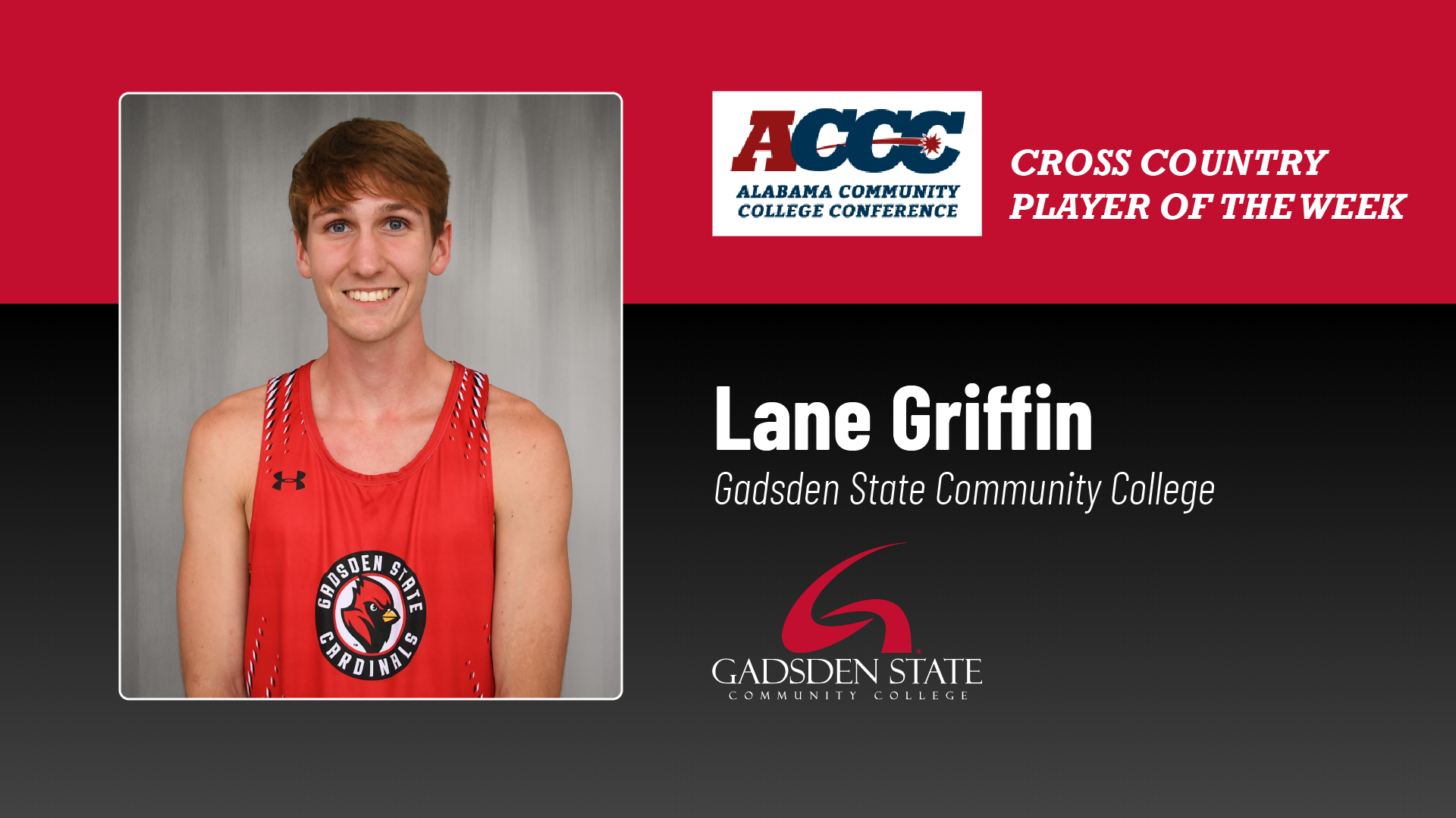 Gadsden State&rsquo;s Griffin named ACCC Player of the Week