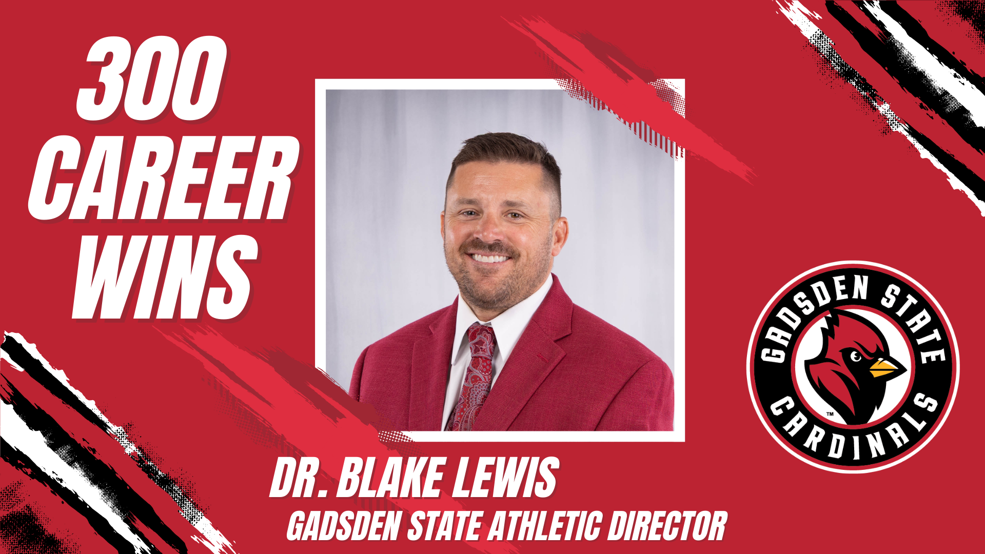 Dr. Blake Lewis Achieves 300 Career Wins