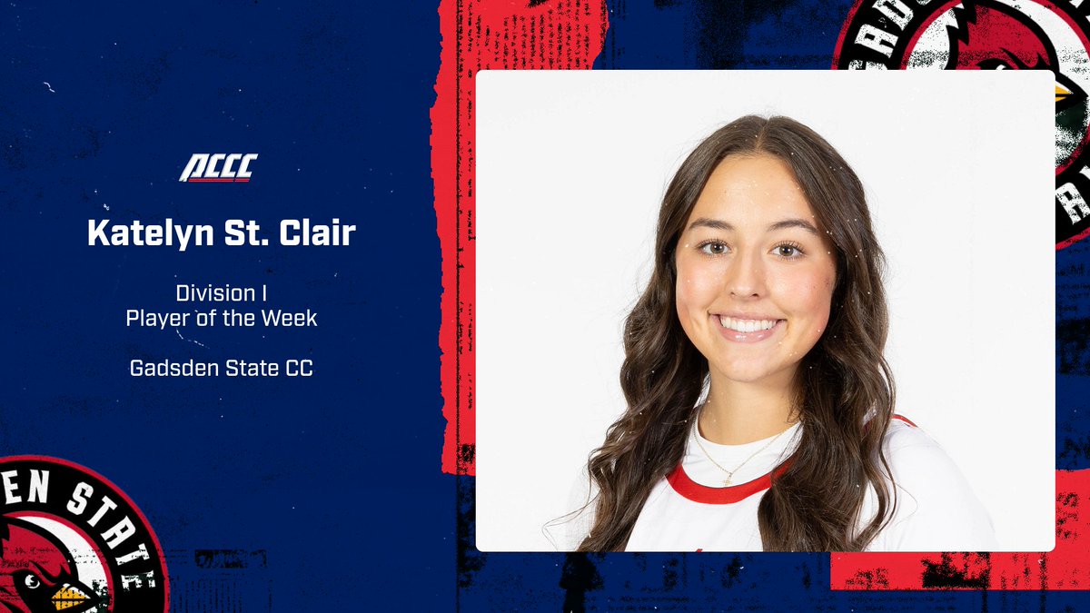 Katelyn St. Clair named ACCC Player of the Week